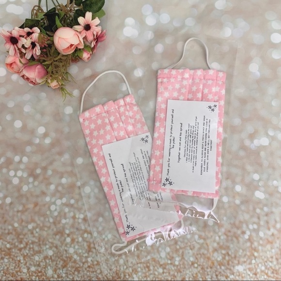 *SOLD OUT*Cotton fabric filter pocket face mask - Picture 8 of 8